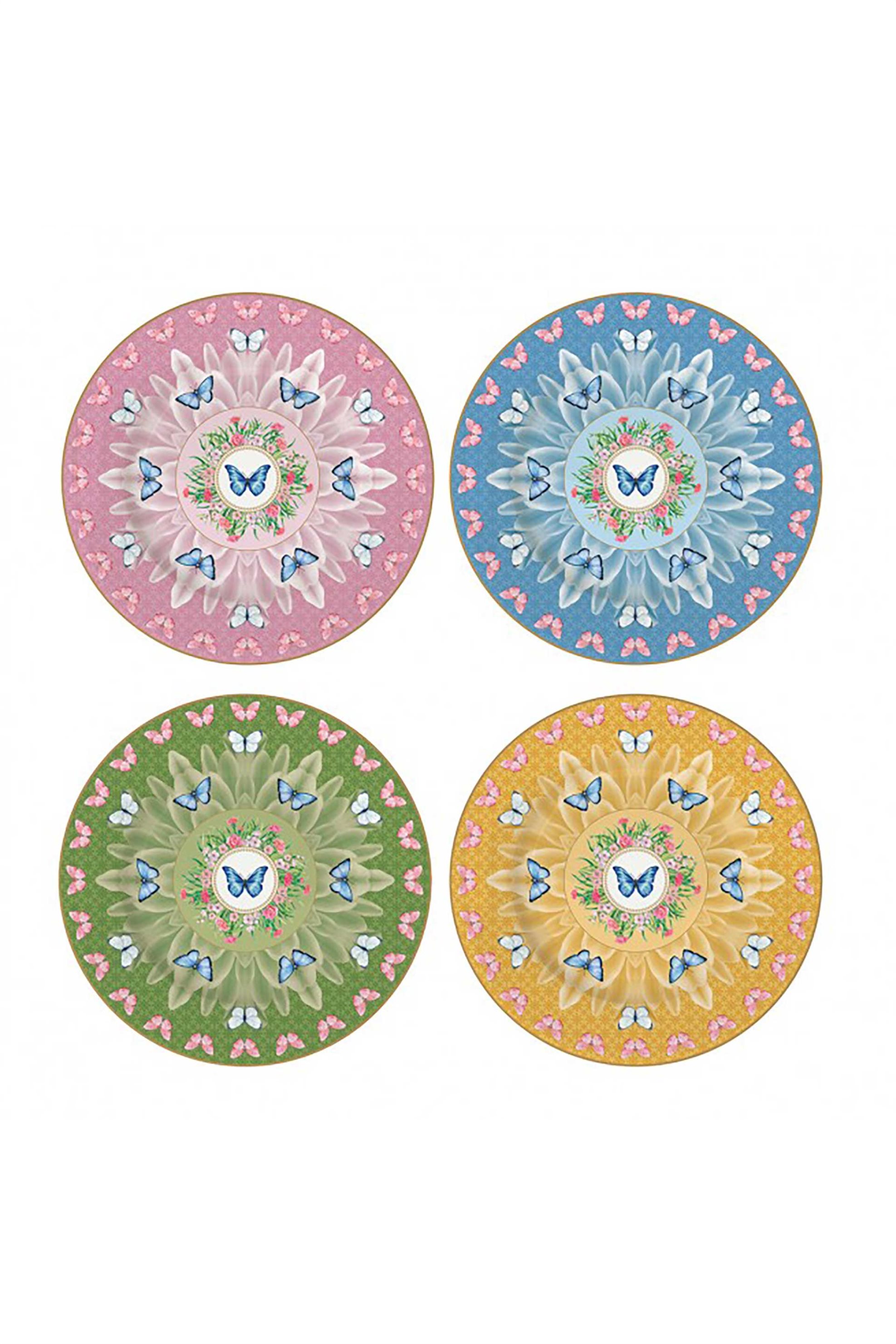 Set 4 farfurii desert - Spring Parade | Easy Life