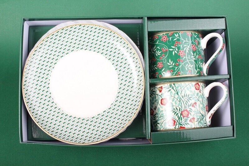 Set 2 cani cu farfurie - Floral Fantasy | Easy Life