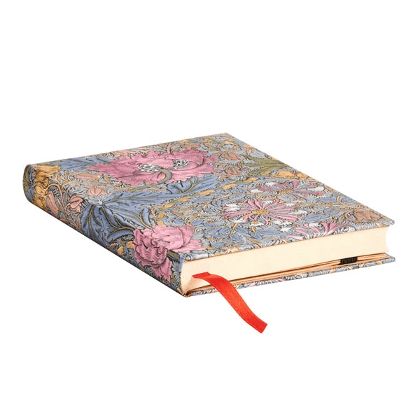 Jurnal - Mini, Lined - William Morris - Morris Pink Honeysuckle | Paperblanks