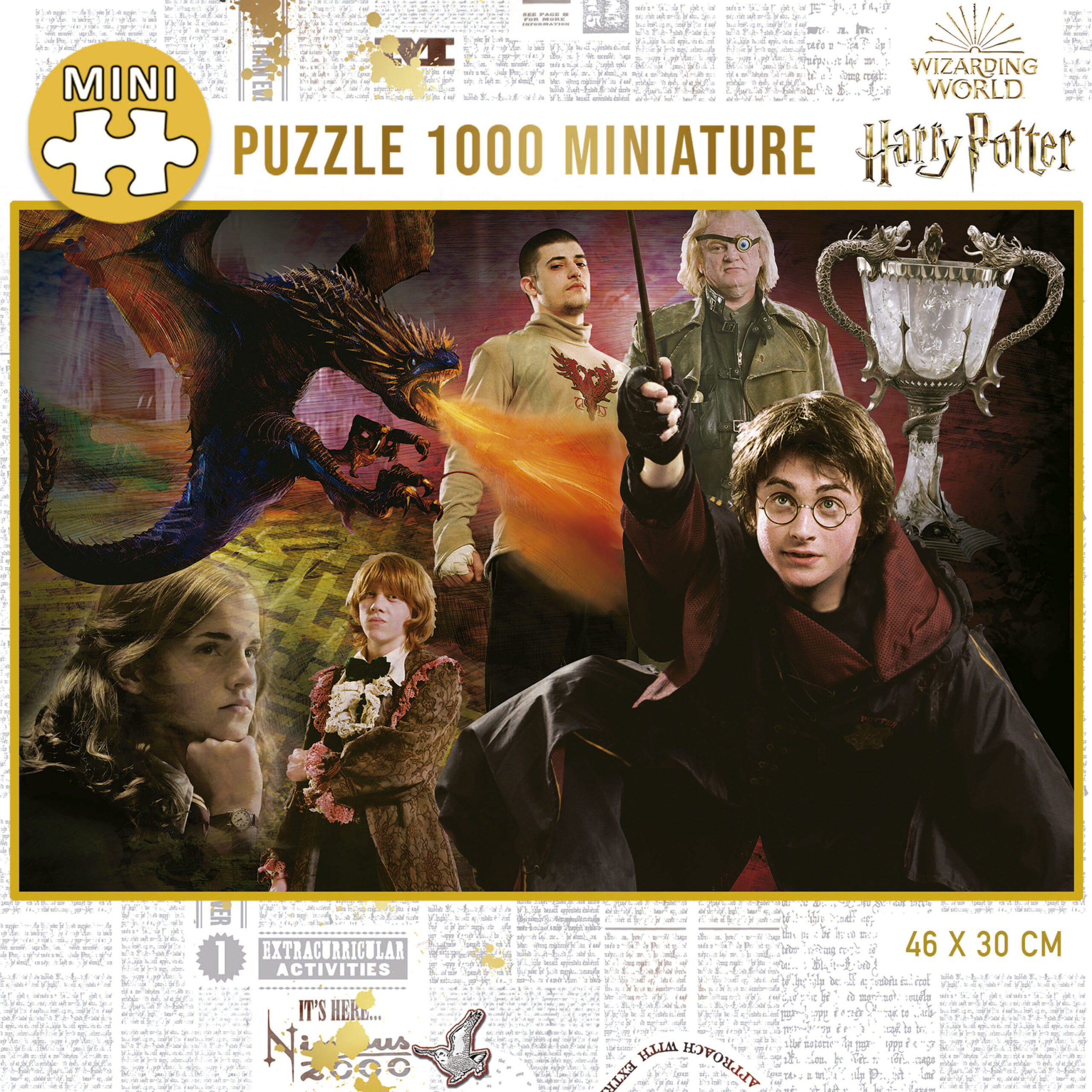 Puzzle 1000 piese - Harry Potter - Miniature - Model 2 | Educa - 2
