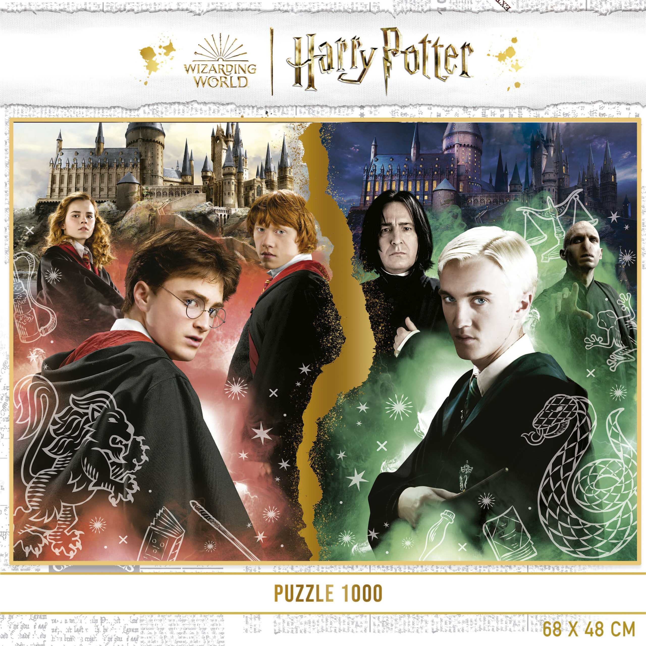 Puzzle 1000 piese - Harry Potter - Neon - Model 2 | Educa - 2