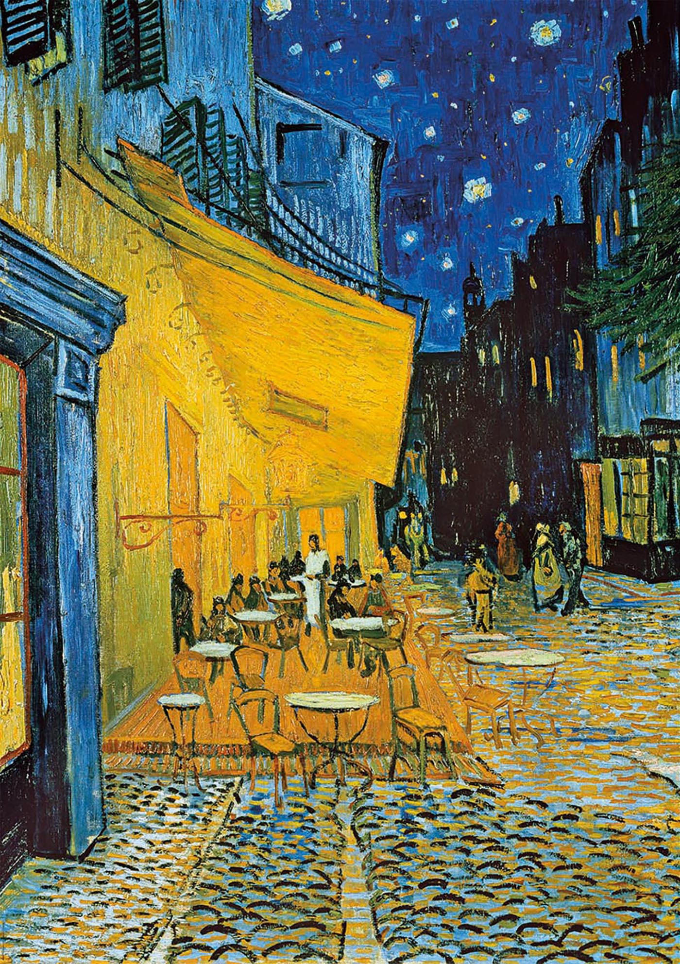 Puzzle 2x1000 piese - Vincent Van Gogh - Sunflowers and Cafe Terrace at Night | Educa - 2