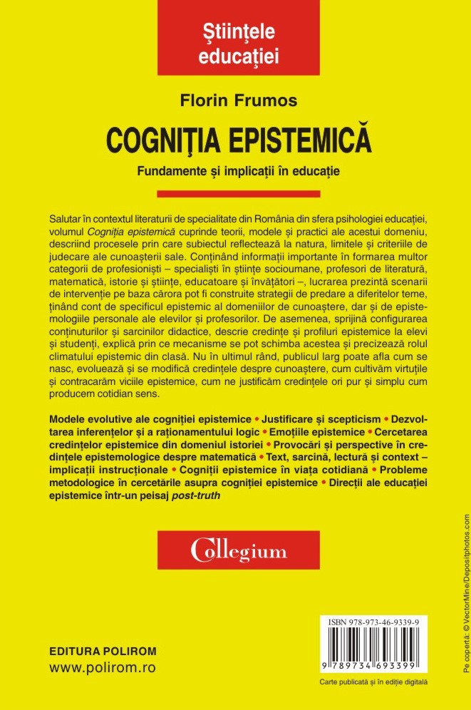 Cognitia epistemica | Florin Frumos