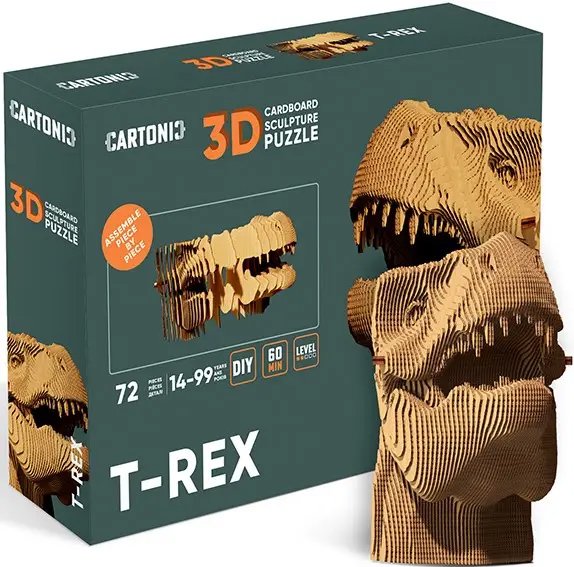 Puzzle 3D - T-Rex | Cartonic - 3