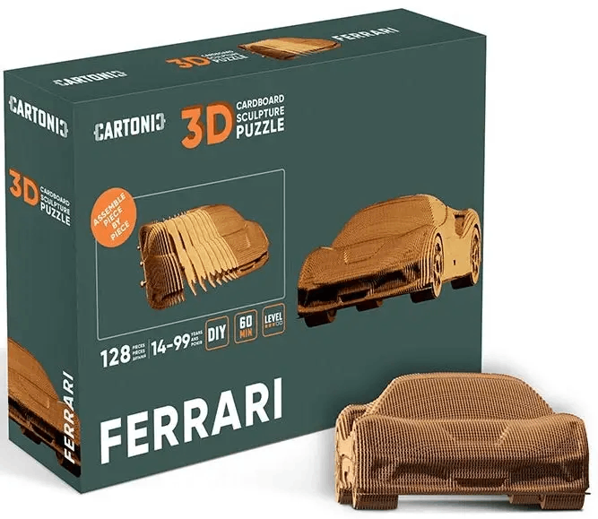 Puzzle 3D - Ferrari | Cartonic - 2