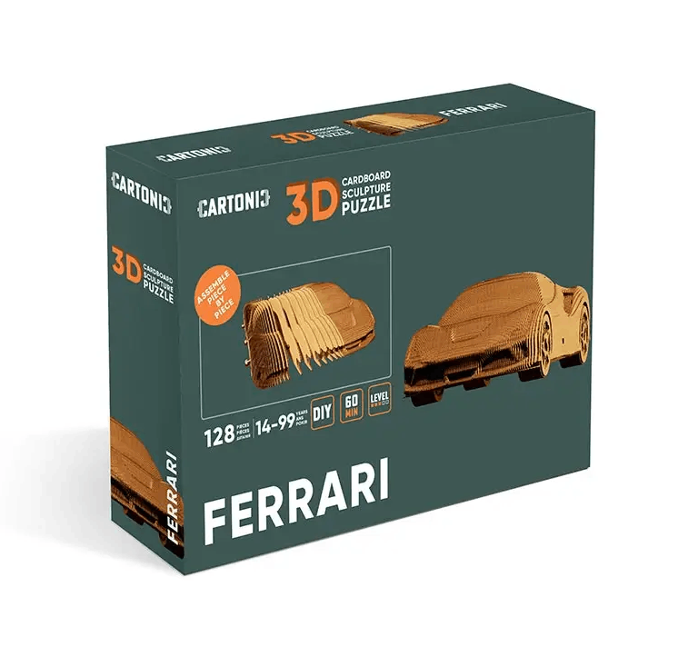 Puzzle 3D - Ferrari | Cartonic - 1
