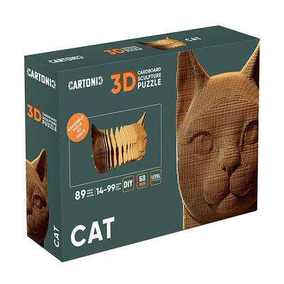 Puzzle 3D - Cat | Cartonic - 1