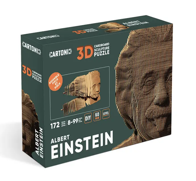 Puzzle 3D - Albert Einstein | Cartonic - 2