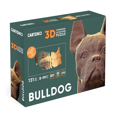 Puzzle 3D - Bulldog | Cartonic - 2