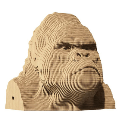 Puzzle 3D - Gorilla | Cartonic