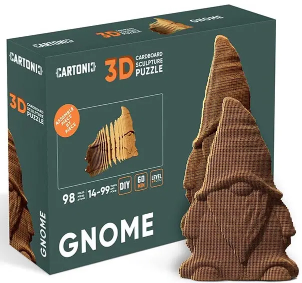 Puzzle 3D - Gnome | Cartonic