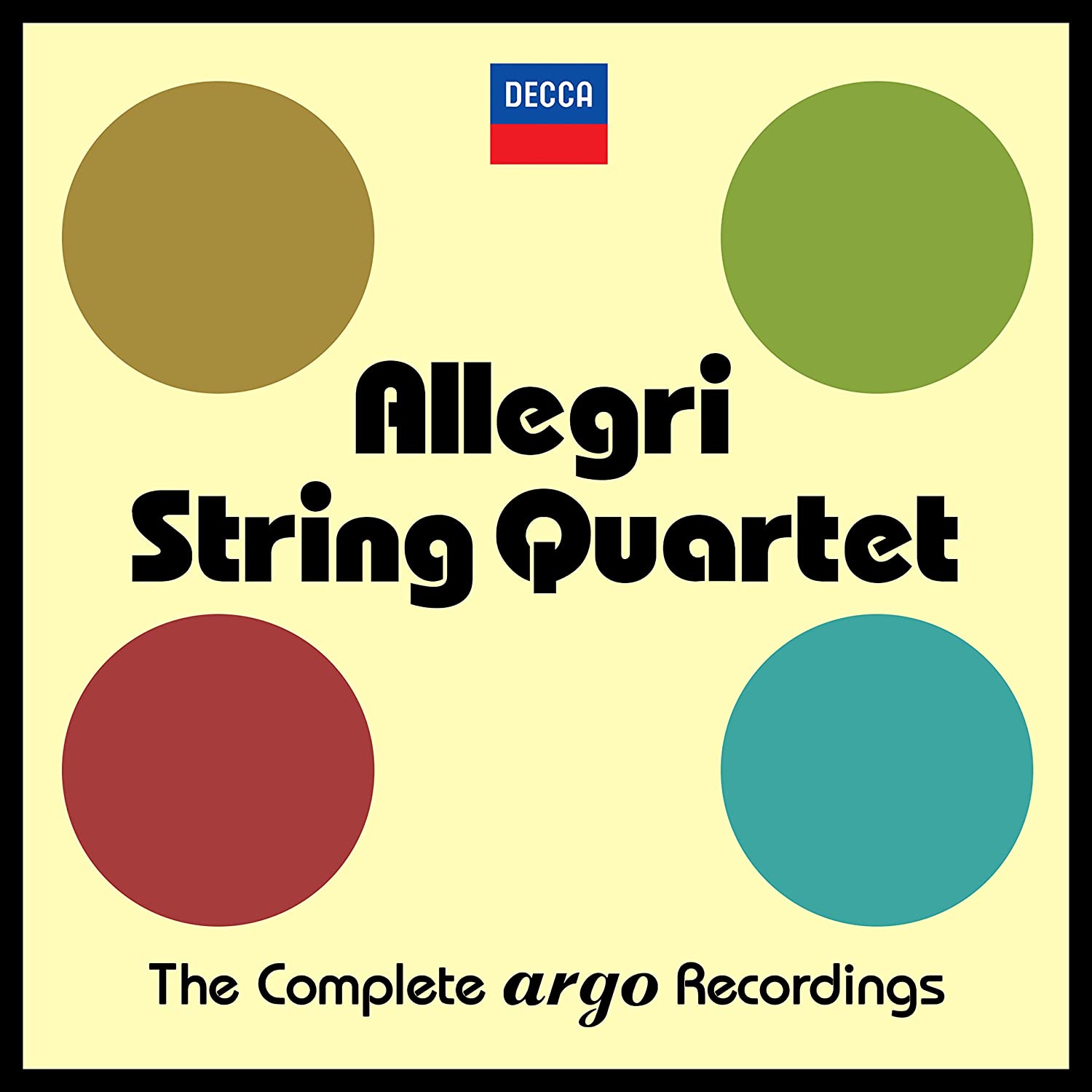 Allegri String Quartet - The Complete Argo Recordings (13CDs Box Set) | Allegri String Quartet