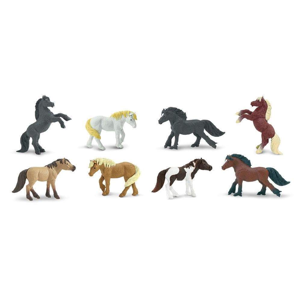 Tub cu figurine - Ponies | Safari - 1 | YEO