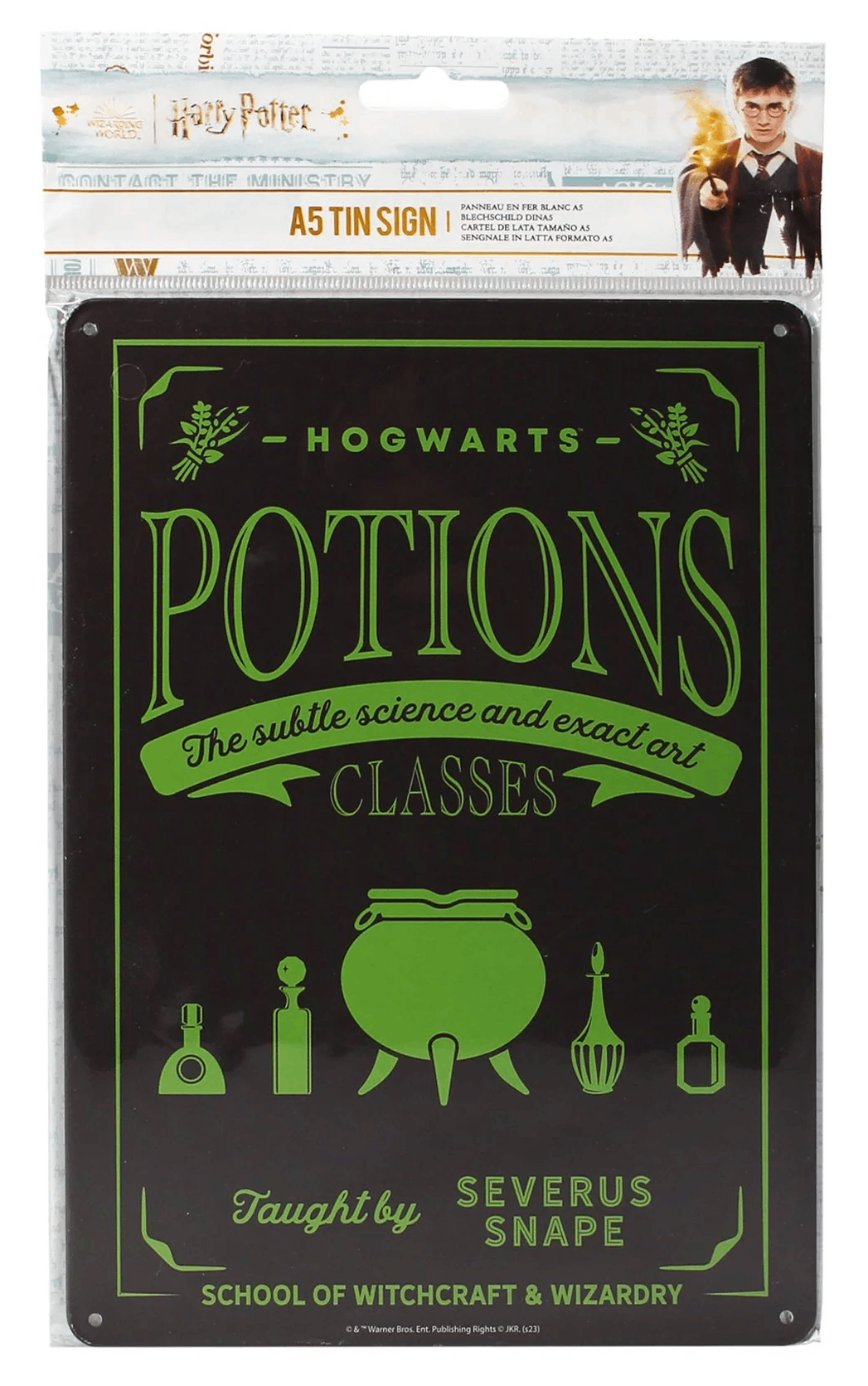 Tablita decorativa - Harry Potter - Potions | Half Moon Bay