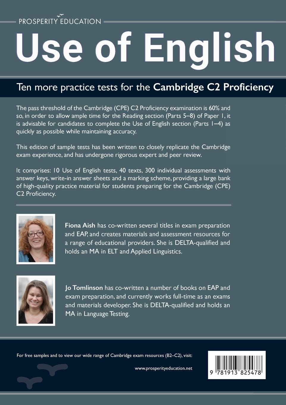 Use of English: Ten more practice tests for the Cambridge C2 Proficiency | Fiona Aish