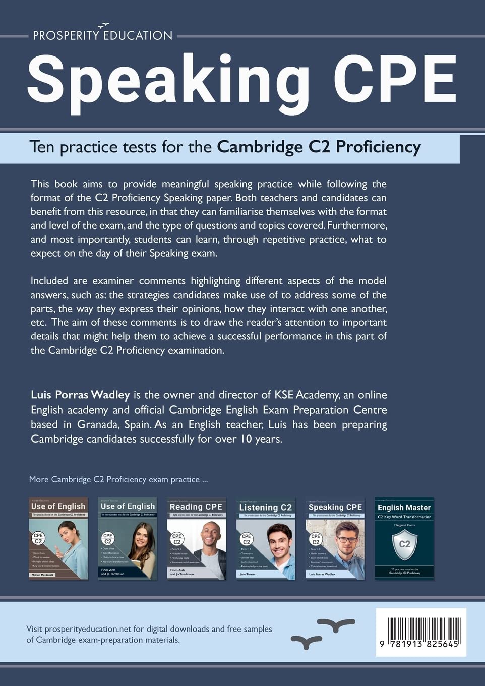 Speaking CPE | Luis Porras Wadley