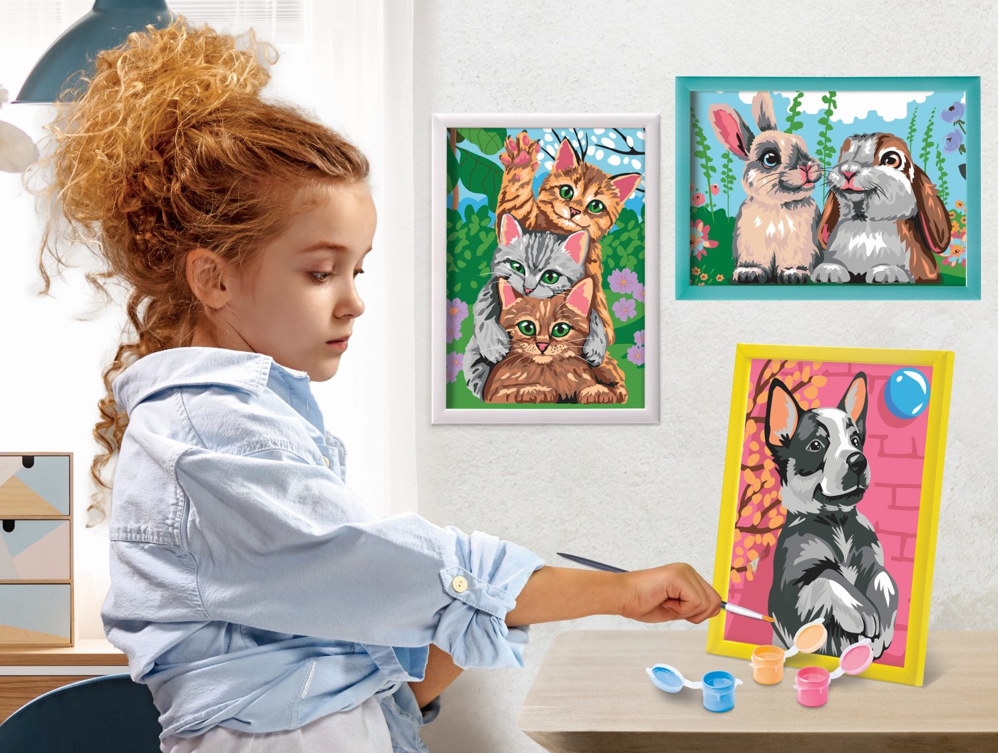 Set pictura - Paint & Frame - Husky jucaus | As - 1 | YEO