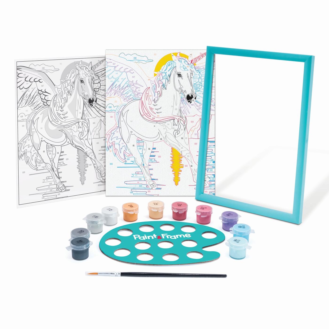 Set pictura - Paint & Frame - Unicornul magic | As