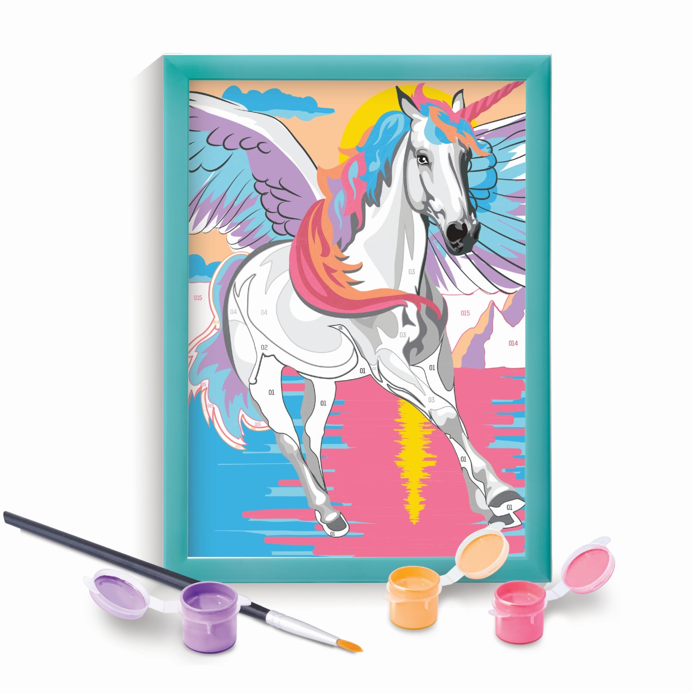 Set pictura - Paint & Frame - Unicornul magic | As - 2 | YEO