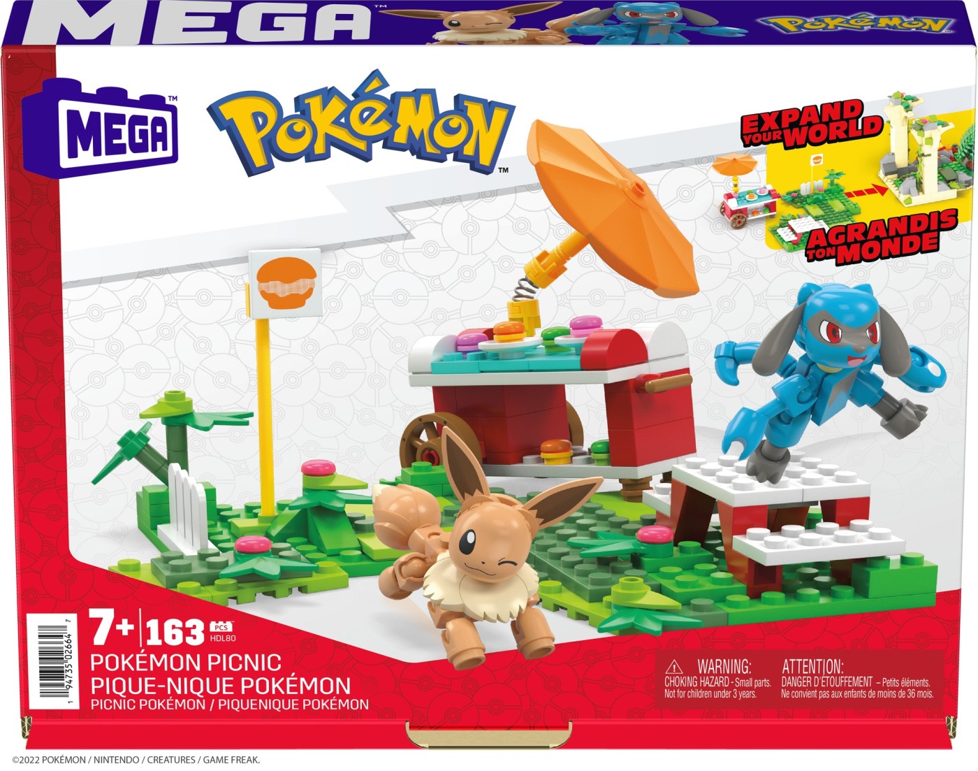 Set de constructie - Mega - Pokemon Picnic | Mattel - 1 | YEO