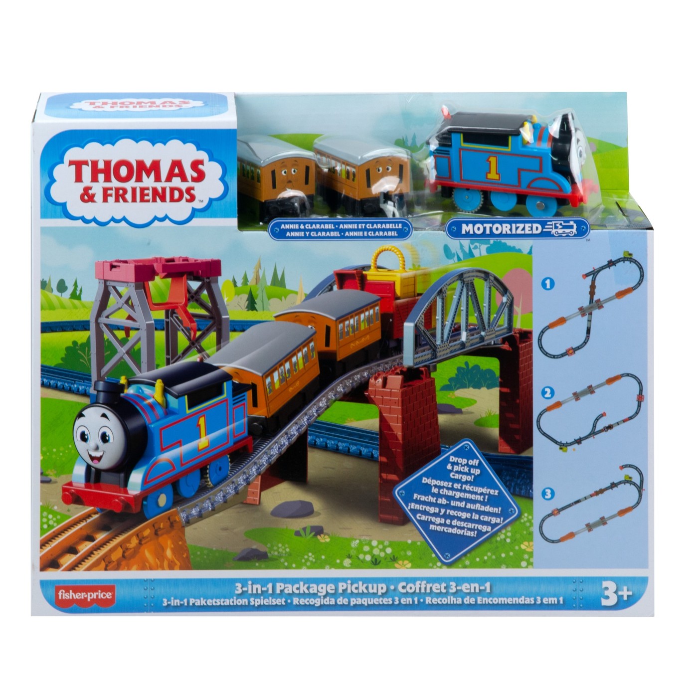 Set de joaca - Thomas & Friends - 3 in 1 Package Pickup | Fisher-Price