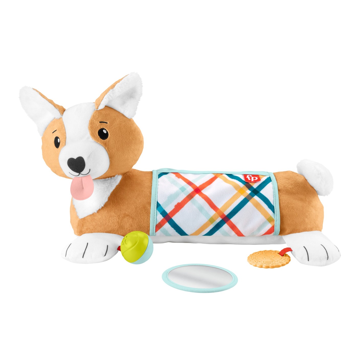 Jucarie bebelusi - 3 in 1 Puppy Tummy Wedge | Fisher-Price - imagine 3