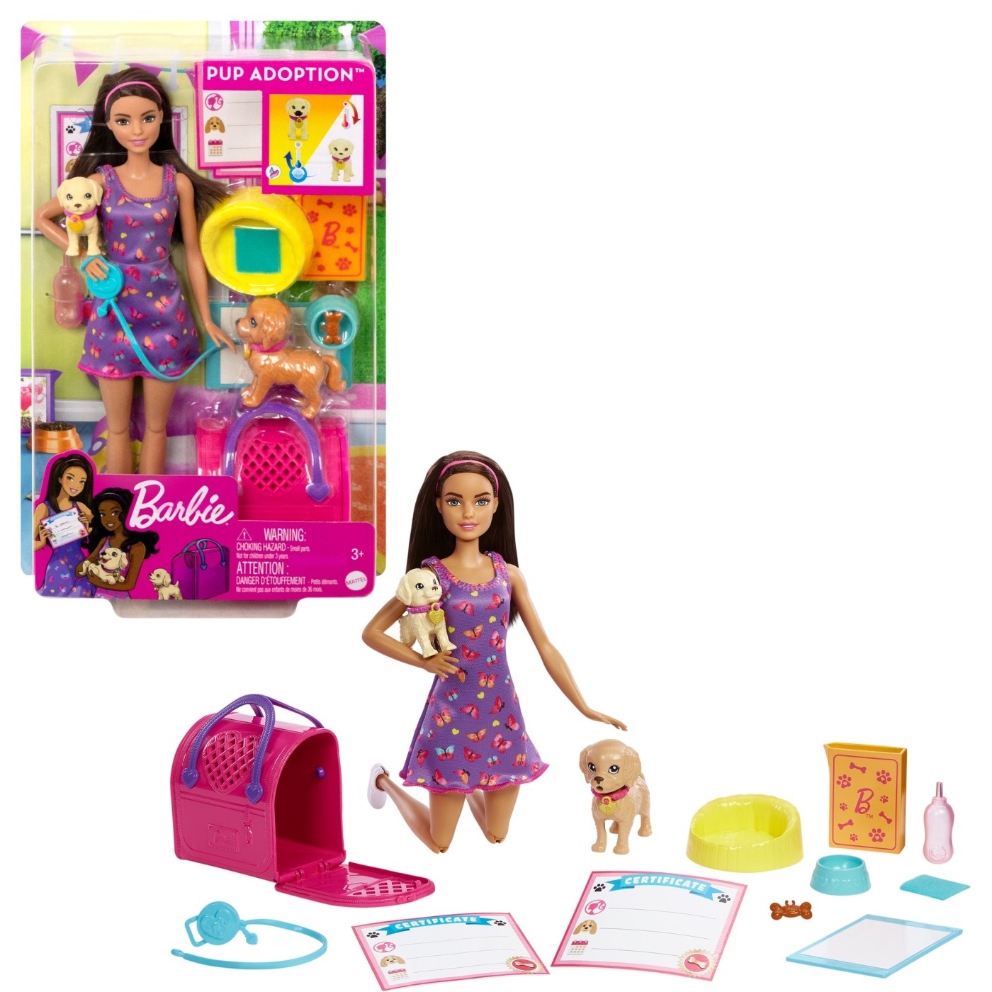 Papusa - Barbie - Pup Adoption | Mattel - 7 | YEO