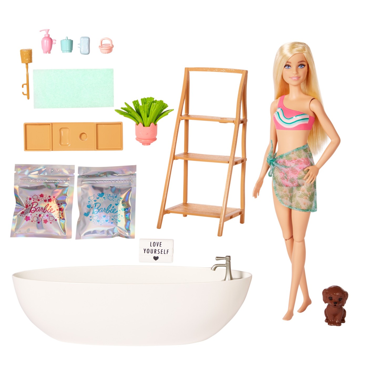 Papusa - Barbie Self-Care - Soap Confetti | Mattel - 1 | YEO