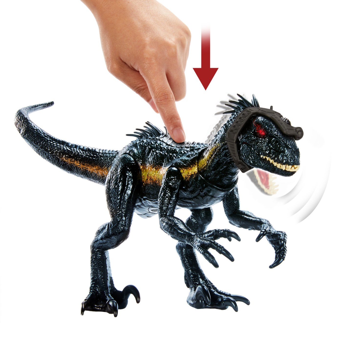 Figurina - Jurassic World - Dino Trackers: Indoraptor | Mattel - 1 | YEO