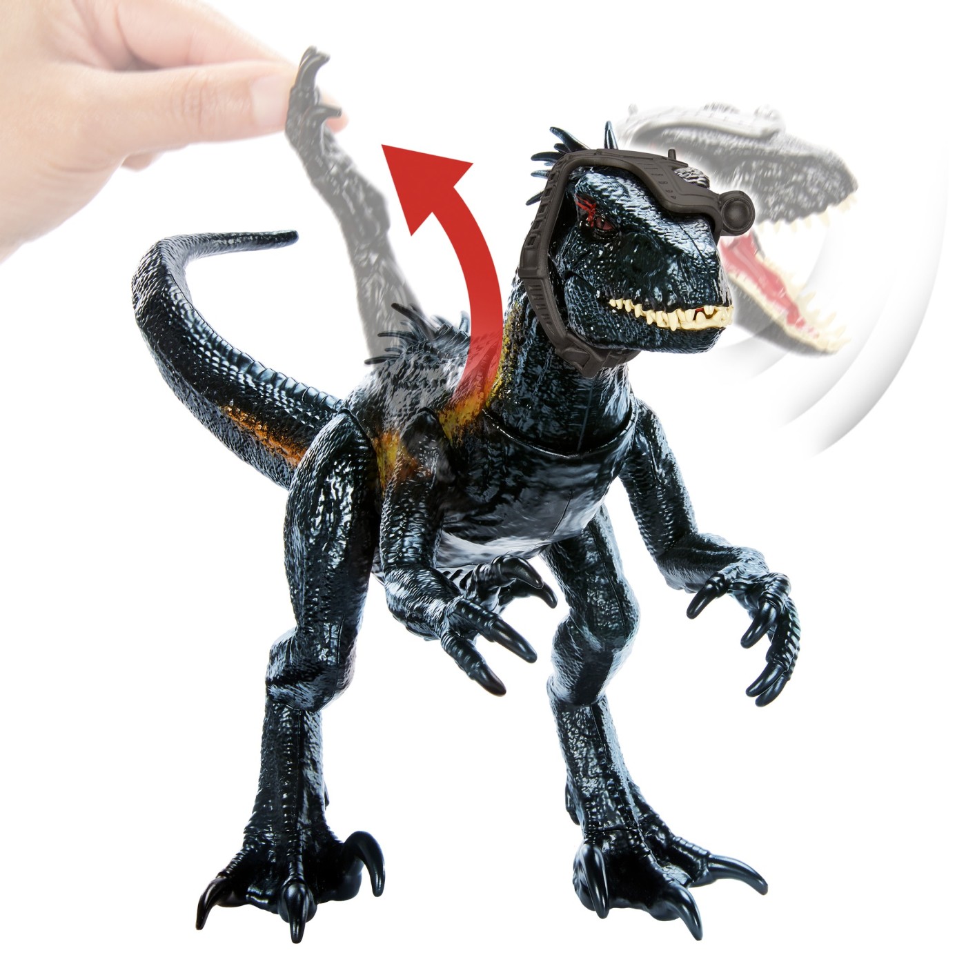 Figurina - Jurassic World - Dino Trackers: Indoraptor | Mattel - 2 | YEO