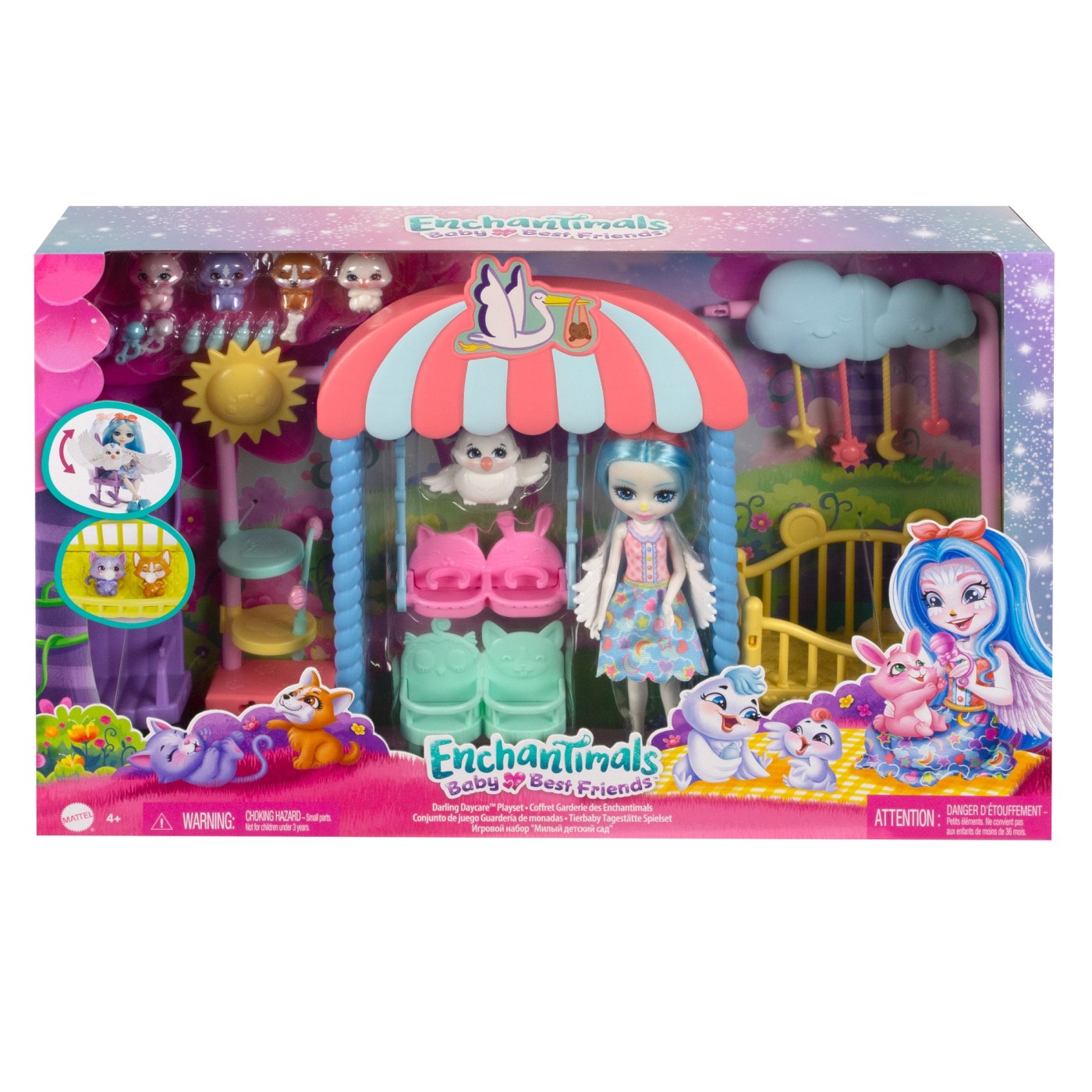 Set de joaca - Enchantimals Baby Best Friend - Darling Daycare | Mattel