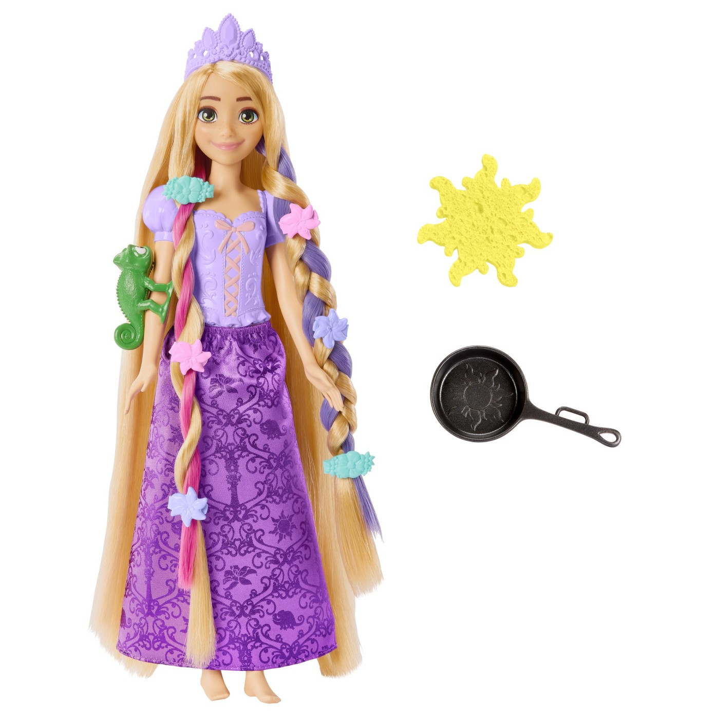 Papusa - Disney Princess - Fairy-Tale Hair Rapunzel | Mattel