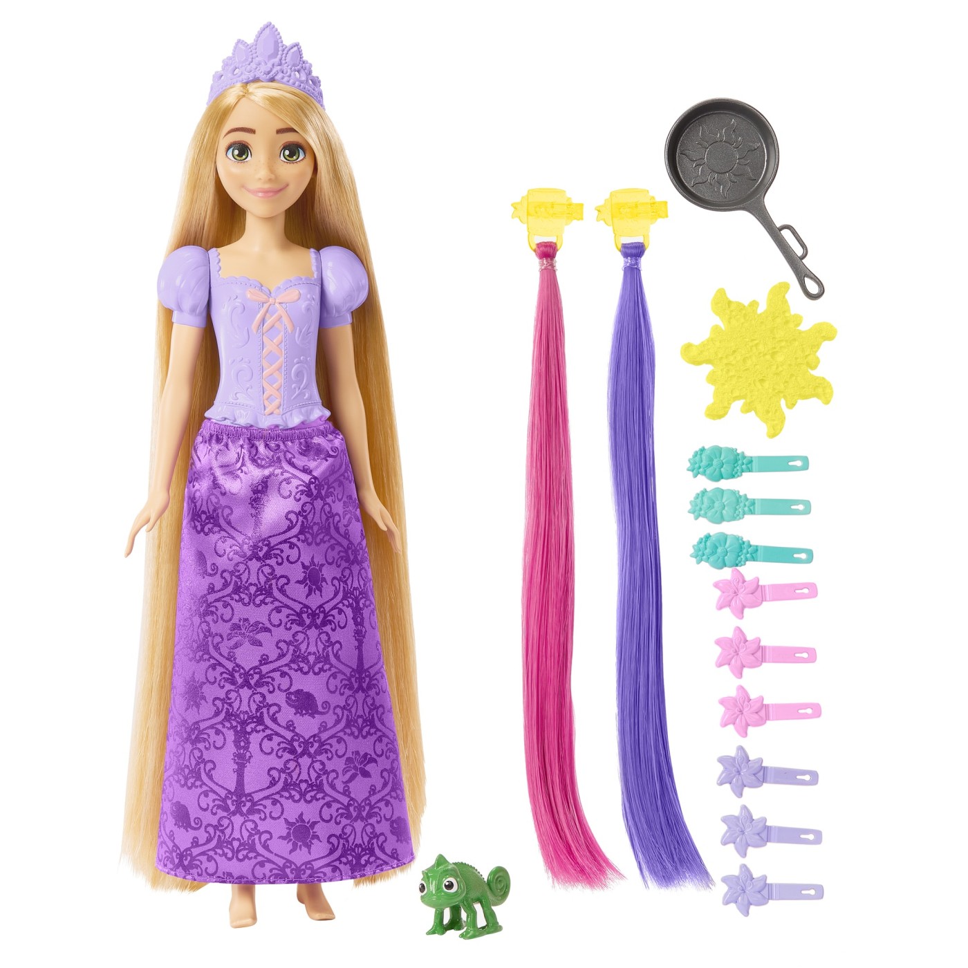 Papusa - Disney Princess - Fairy-Tale Hair Rapunzel | Mattel - 1 | YEO