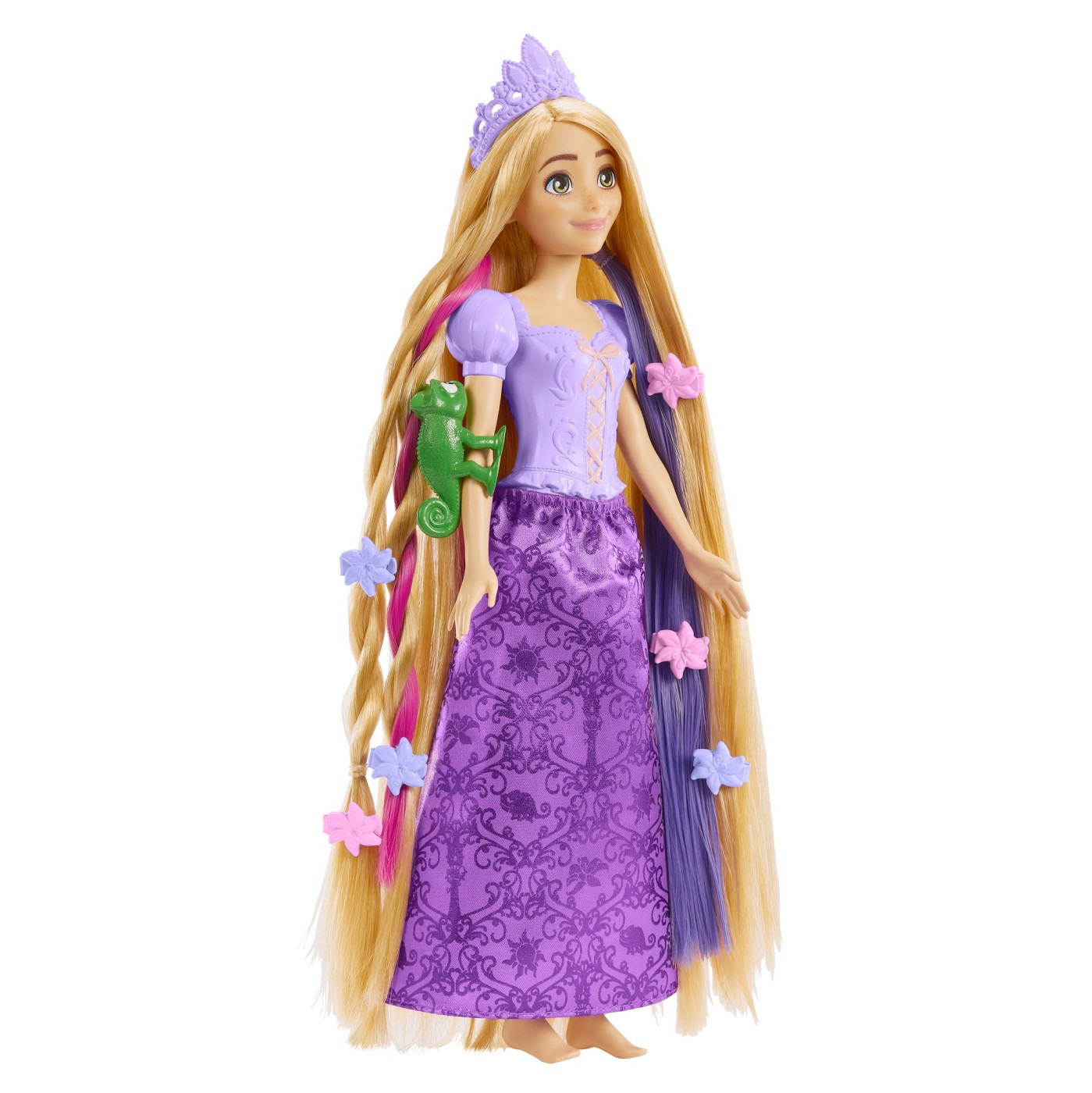 Papusa - Disney Princess - Fairy-Tale Hair Rapunzel | Mattel - 6 | YEO