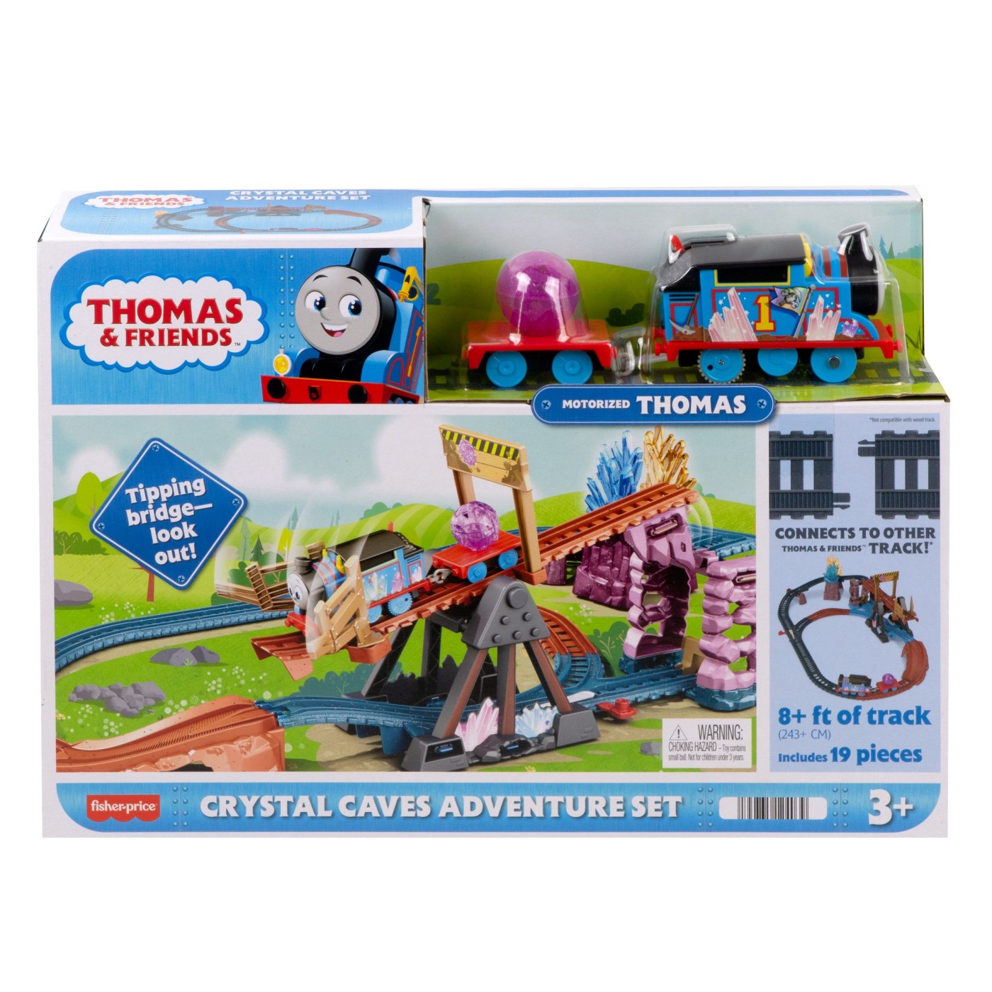Trenulet - Thomas & Friends - Crystal Caves Adventure Set | Fisher-Price