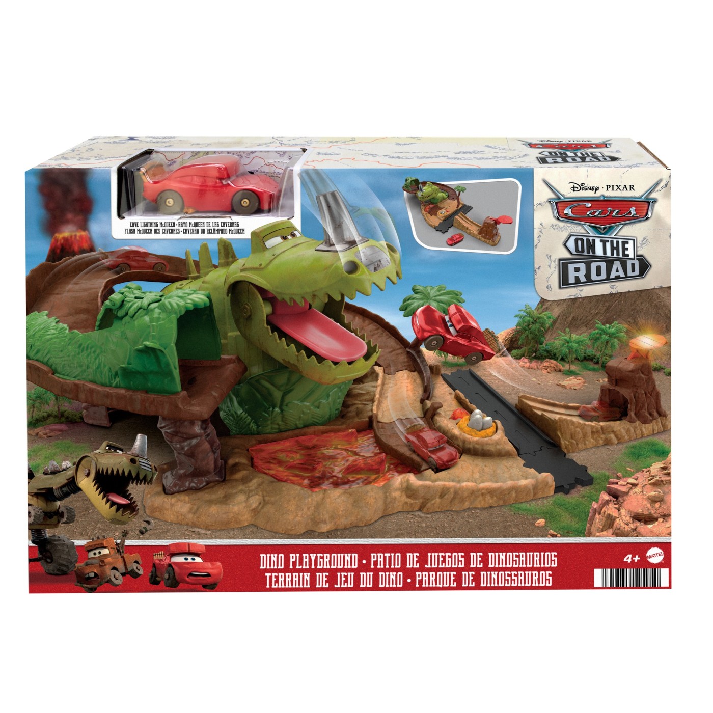 Set de joaca - Disney Cars On The Road - Dino Playground | Mattel - 7 | YEO