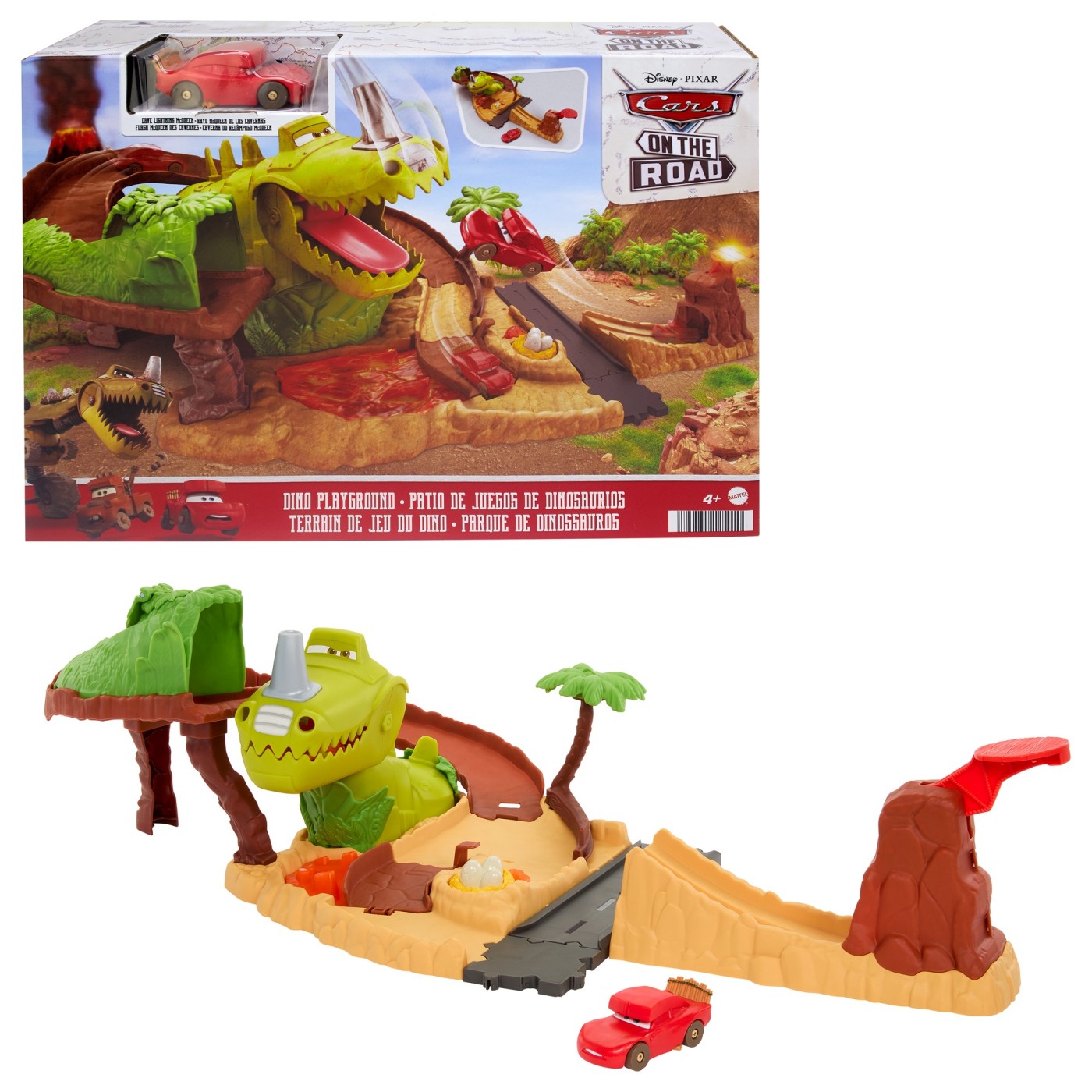 Set de joaca - Disney Cars On The Road - Dino Playground | Mattel - 6 | YEO