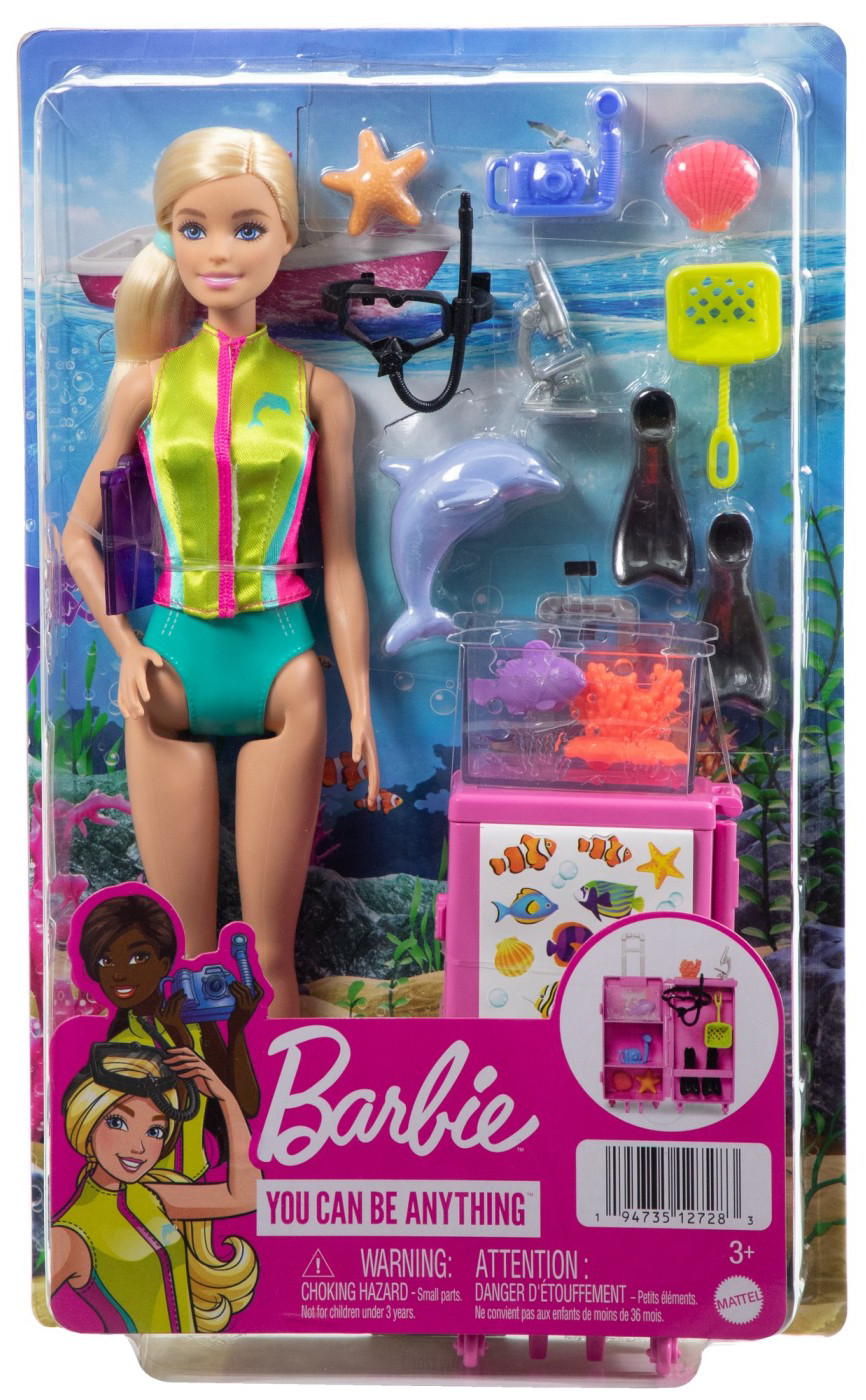 Papusa - Barbie You Can Be Anything - Marine Biologist | Mattel - 5 | YEO