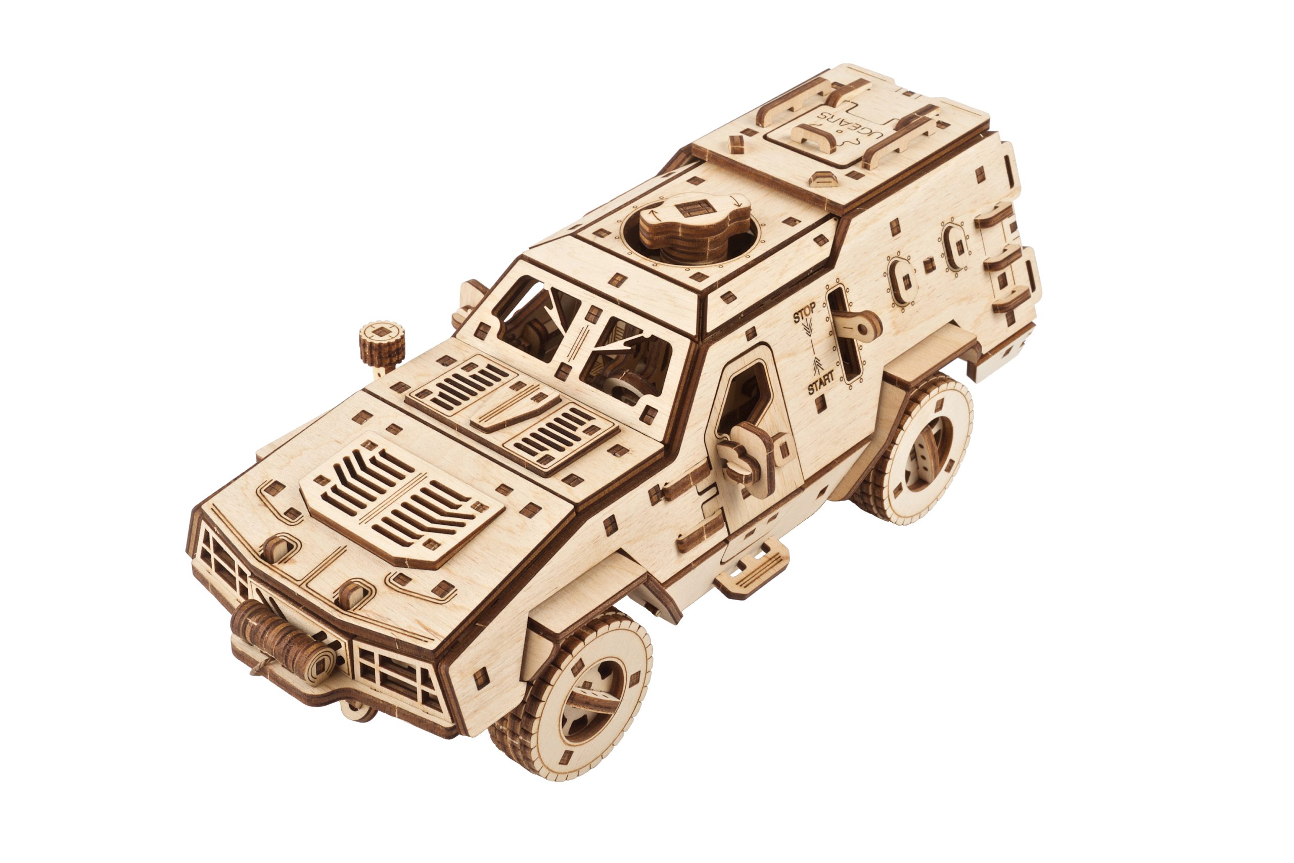 Puzzle mecanic - Dozor-B Combat Vehicle | Ugears - 1 | YEO