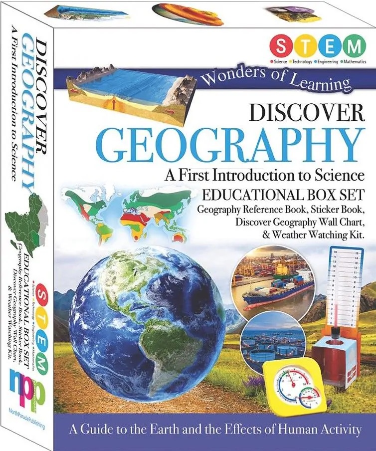  Set educational - Wonders of Learning - Geography | North Parade Publishing 