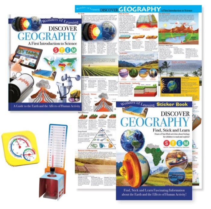 Set educational - Wonders of Learning - Geography | North Parade Publishing