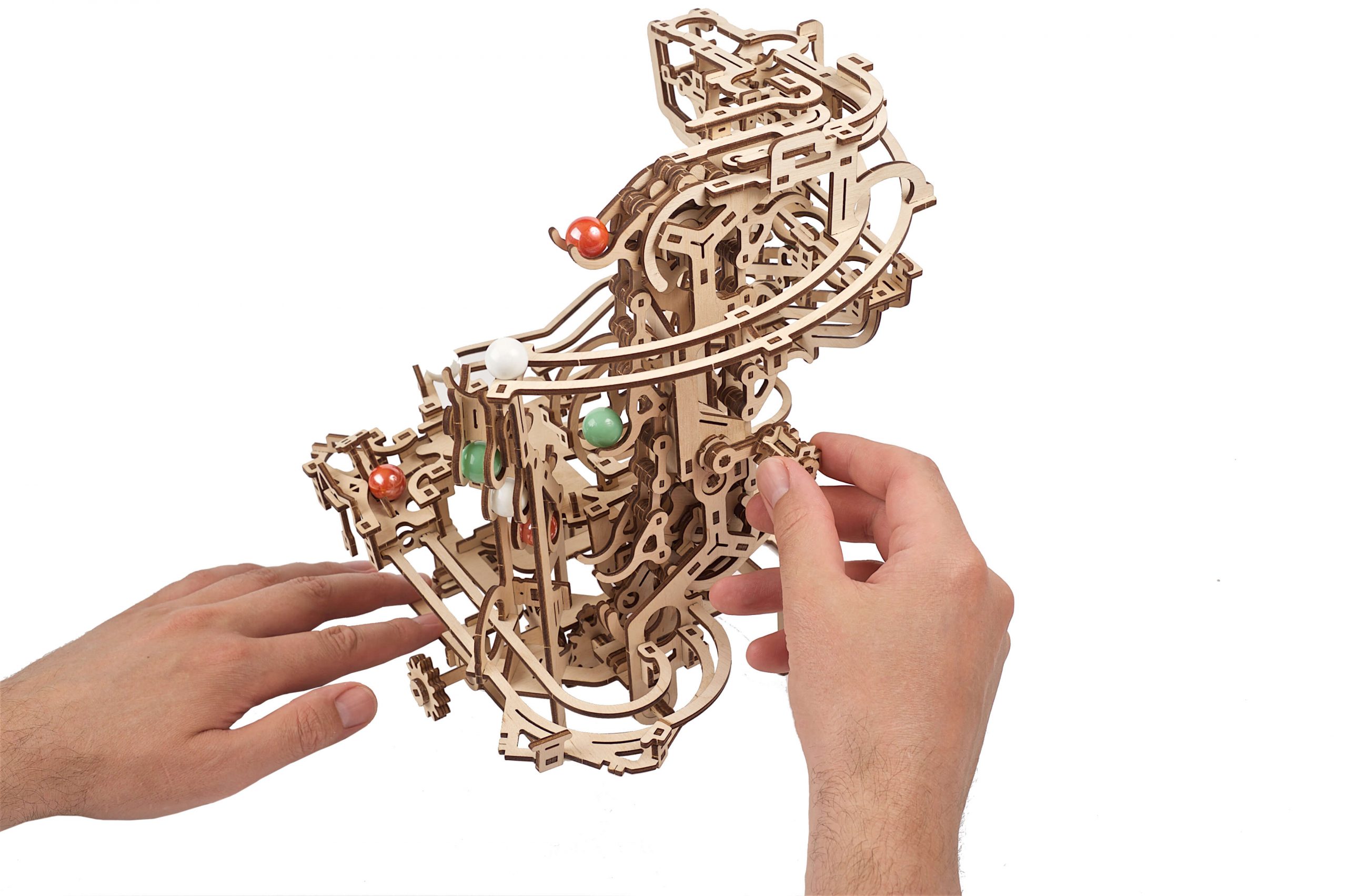 Puzzle mecanic - Marble Run Chain | Ugears - 2