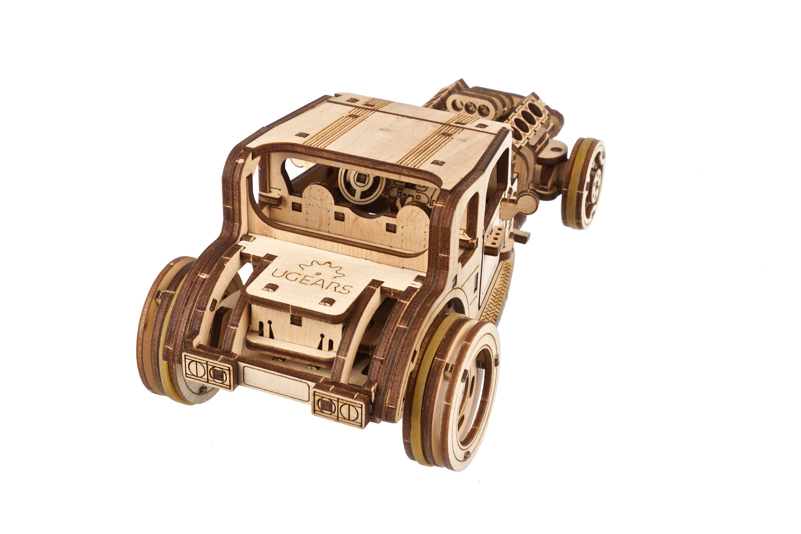 Puzzle mecanic - Hot Rod Furious Mouse | Ugears - 1 | YEO