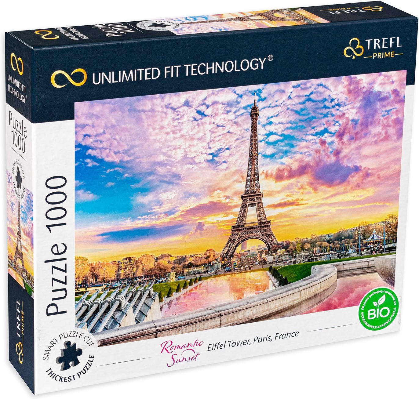Puzzle 1000 piese - Turnul Eiffel | Trefl - 2
