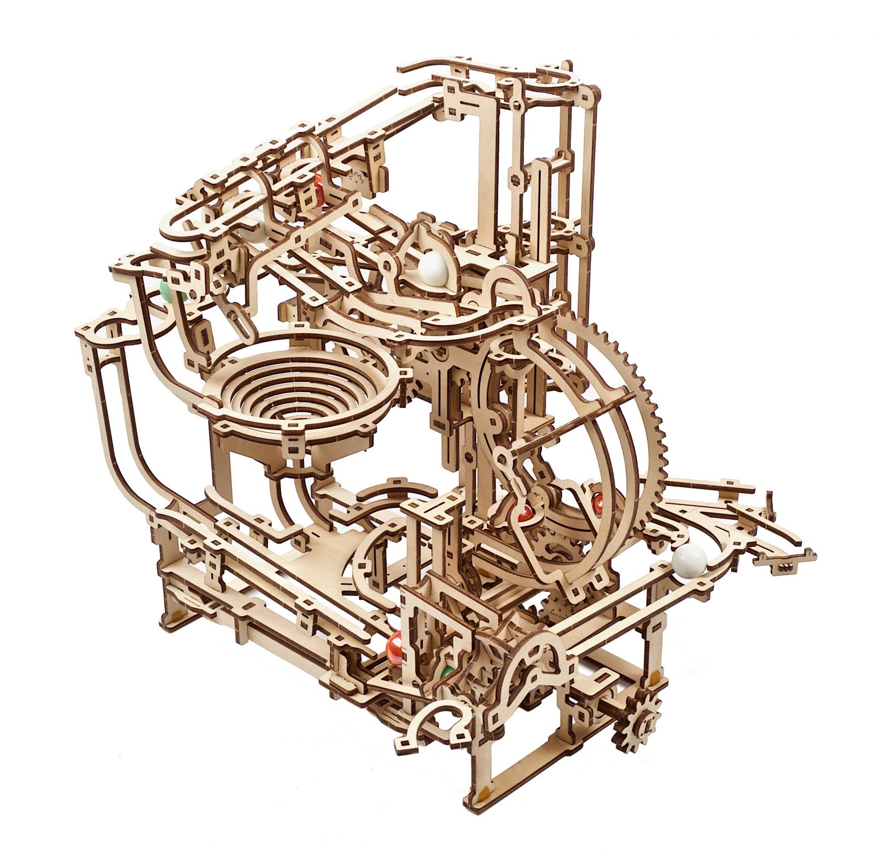 Puzzle mecanic - Marble Run Stepped Hoist | Ugears