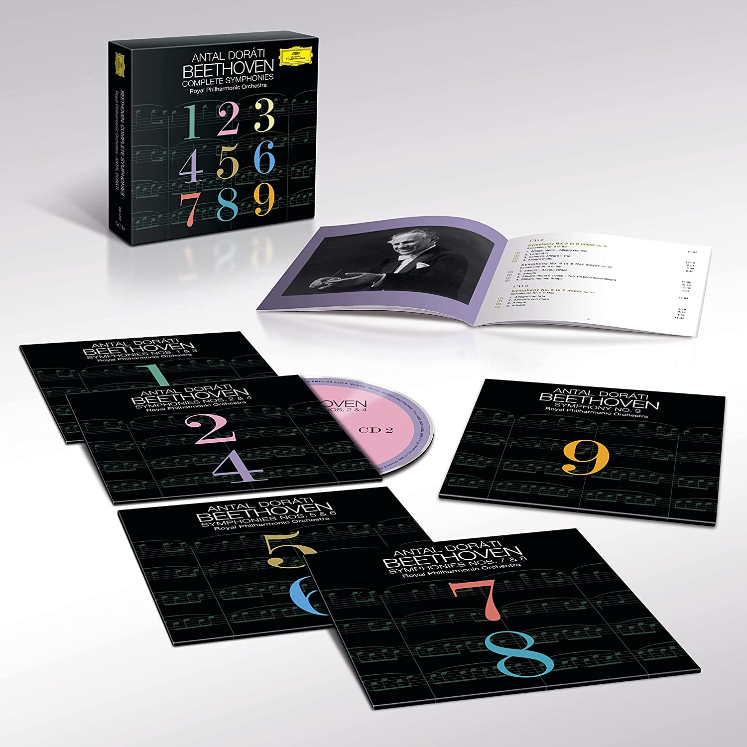 Beethoven: 9 Symphonies (Box Set) | Antal Dorati, Royal Philharmonic Orchestra