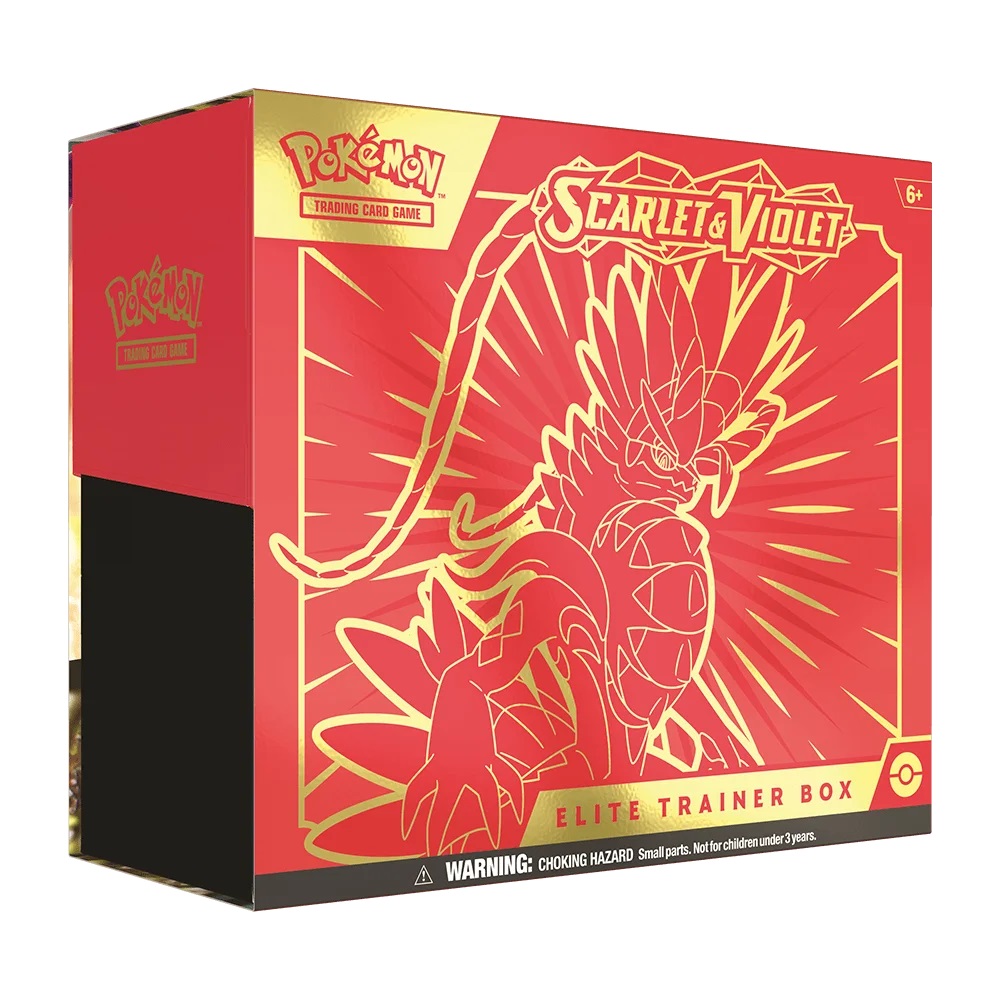  Pokemon TCG: Scarlet & Violet - Elite Trainer Box - doua modele | The Pokemon Company 