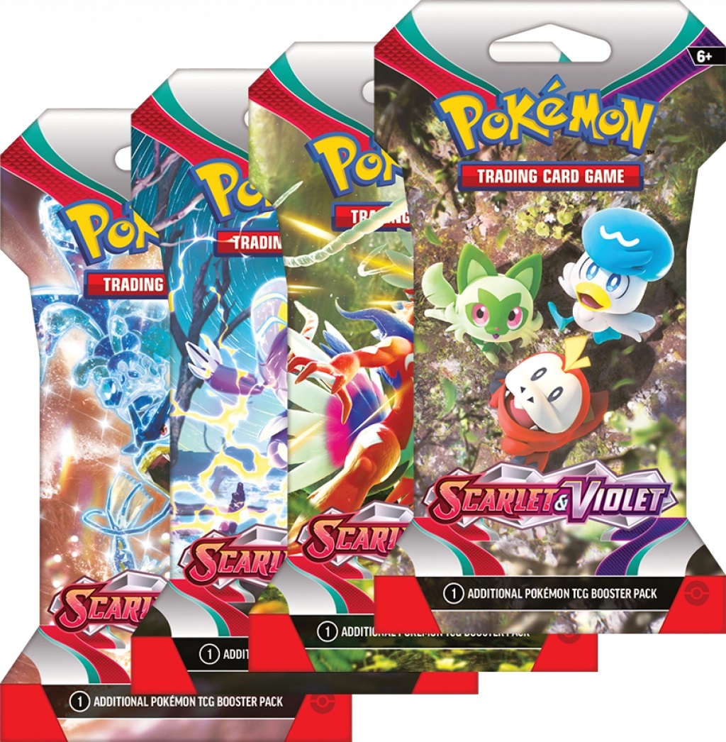  Pokemon TCG: Scarlet & Violet - 1 Blister Booster - mai multe modele | The Pokemon Company 