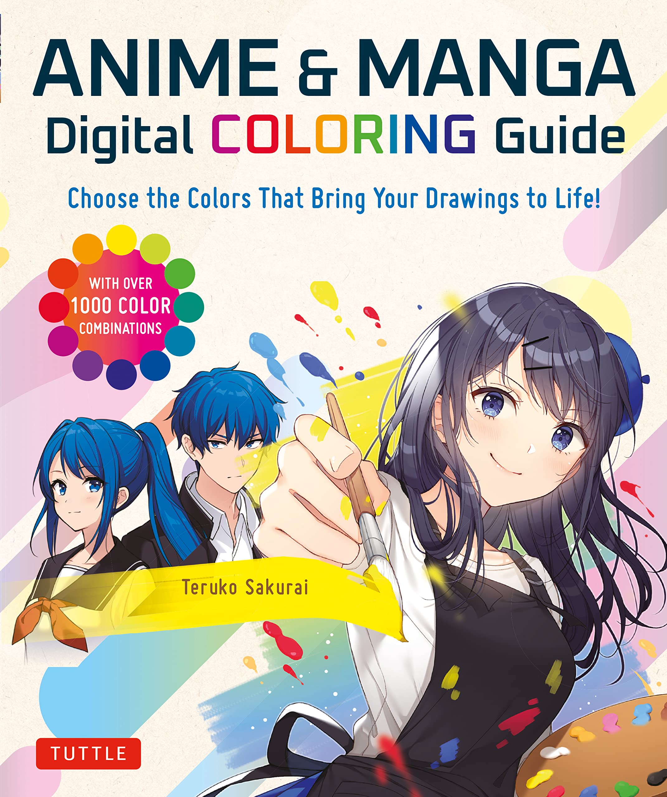 Anime & Manga Digital Coloring Guide | Teruko Sakurai