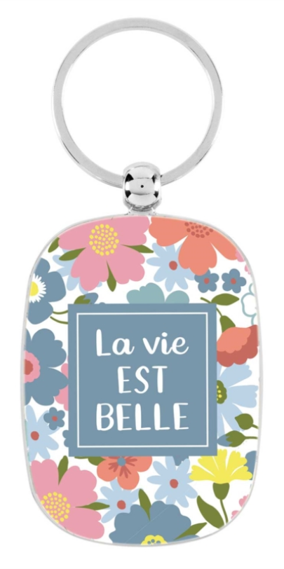 Breloc - Opat - La vie est belle fleurs | Derriere la porte